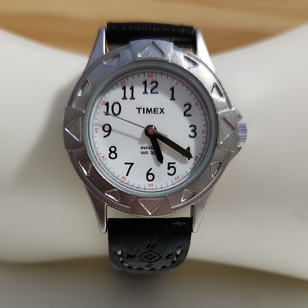 Timex My First Timex" kids' watch,"Outdoor" model with a black nylon strap